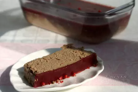 Печёночный паштет запечённый с клюквенным желе: шаг 7