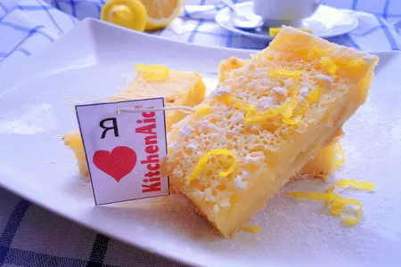 Нежный лимонный пирог. лимонные ломтики.: шаг 8