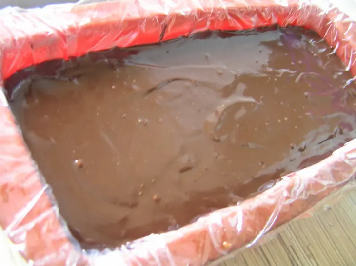 Помадка "три шоколада" (по мотивам  десерта fondaunt aux 3 chocolats от себастьяна серво): шаг 6