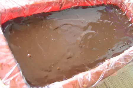 Помадка "три шоколада" (по мотивам  десерта fondaunt aux 3 chocolats от себастьяна серво): шаг 6