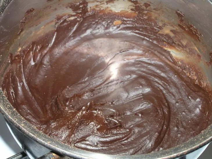 Помадка "три шоколада" (по мотивам  десерта fondaunt aux 3 chocolats от себастьяна серво): шаг 14