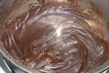 Помадка "три шоколада" (по мотивам  десерта fondaunt aux 3 chocolats от себастьяна серво): шаг 14