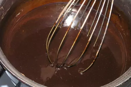 Помадка "три шоколада" (по мотивам  десерта fondaunt aux 3 chocolats от себастьяна серво): шаг 15