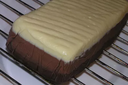Помадка "три шоколада" (по мотивам  десерта fondaunt aux 3 chocolats от себастьяна серво): шаг 16