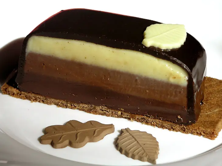Помадка "три шоколада" (по мотивам  десерта fondaunt aux 3 chocolats от себастьяна серво): шаг 22