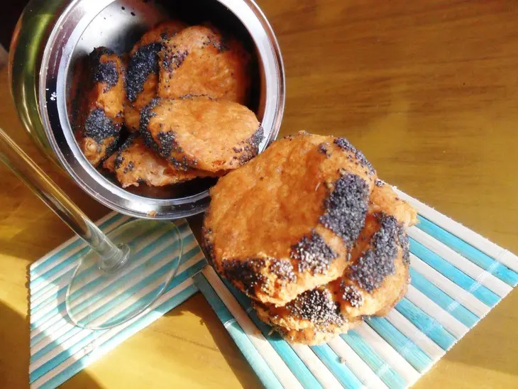 Сырное печенье с паприкой и маком: шаг 7