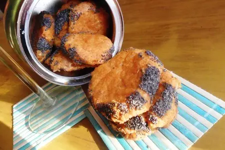 Сырное печенье с паприкой и маком: шаг 7