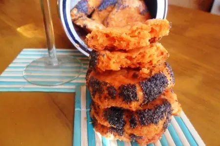 Сырное печенье с паприкой и маком: шаг 8