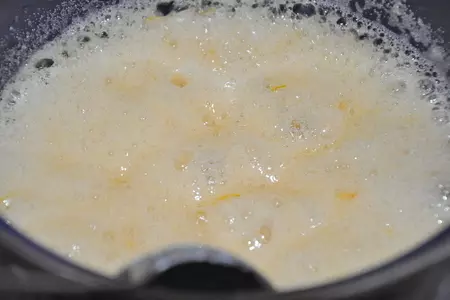 Цитрусовые тянучки с манкой: шаг 2