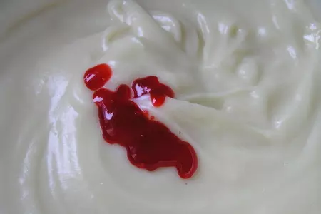 Торт-безе с ананасами и кокосовым заварным кремом: шаг 9