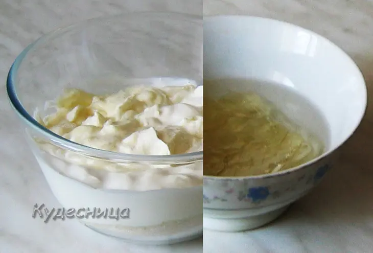 Шаньга с  брусникой: шаг 7