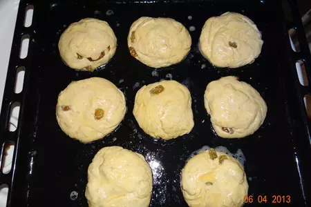 Овсяные булочки с изюмом: шаг 1