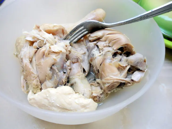 Рийет, паштет из курятины с кислой вишней. rillettes.: шаг 5
