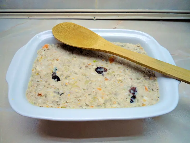 Рийет, паштет из курятины с кислой вишней. rillettes.: шаг 10
