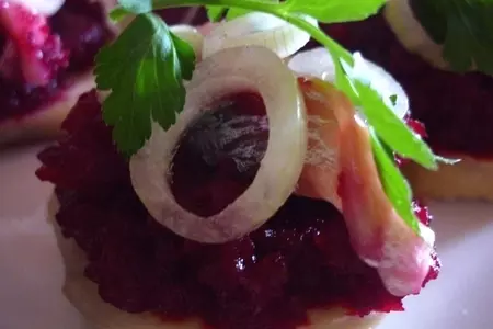 Закуска по-норвежски (любителям свеколки и селёдочки посвящается;-): шаг 5