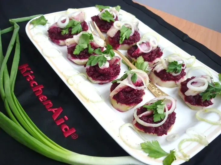 Закуска по-норвежски (любителям свеколки и селёдочки посвящается;-): шаг 6