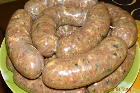Купаты, запеченные дома: шаг 3