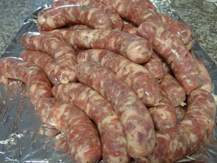 Колбаски для жарки: шаг 5
