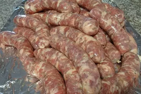 Колбаски для жарки: шаг 5