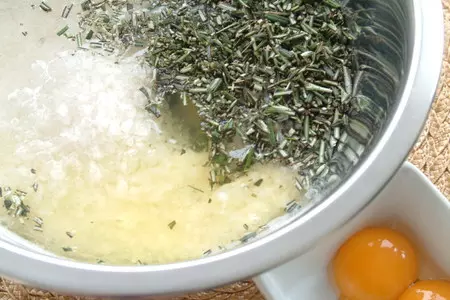 Сибас запеченный в тесте из морской соли: шаг 2