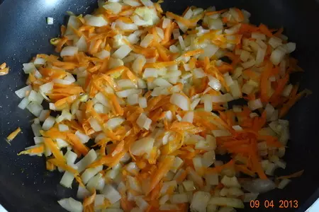 Картофельные драники с морепродуктами: шаг 2