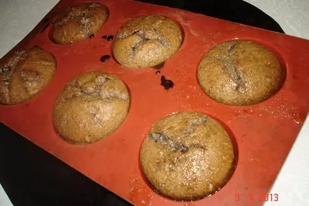 Маковые  маффины без муки с лавандовым мороженым: шаг 7