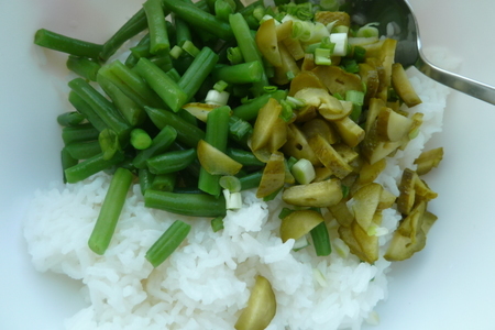 Рис с овощами в зеленом соусе: шаг 5