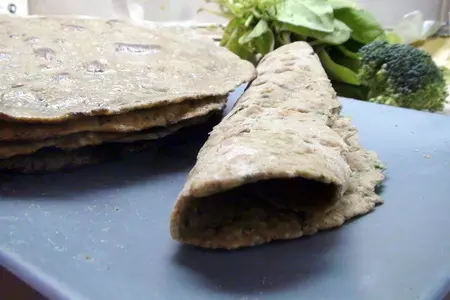 Роти, полезный индийский хлеб с чечевицей. roti.: шаг 9