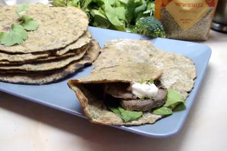 Роти, полезный индийский хлеб с чечевицей. roti.: шаг 10