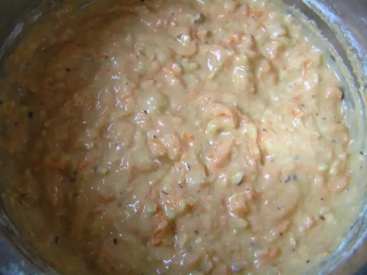 Морковные кексы с фундуком (постные): шаг 4