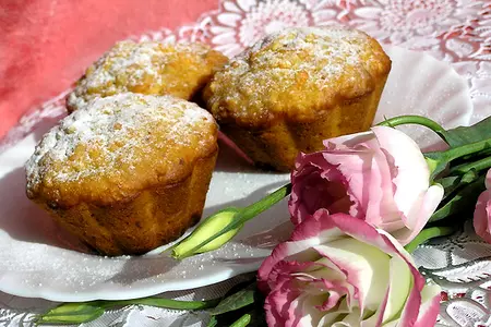 Морковные кексы с фундуком (постные): шаг 7