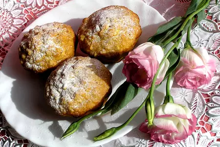 Морковные кексы с фундуком (постные): шаг 8