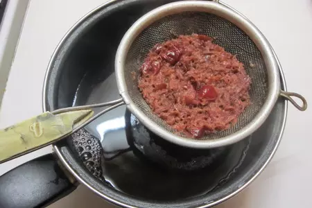 Мусс вишневый.: шаг 6
