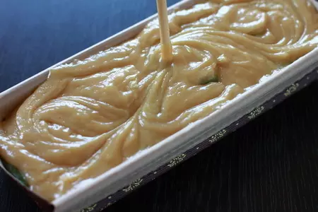Кекс с белым шоколадом и зеленым чаем matcha: шаг 12