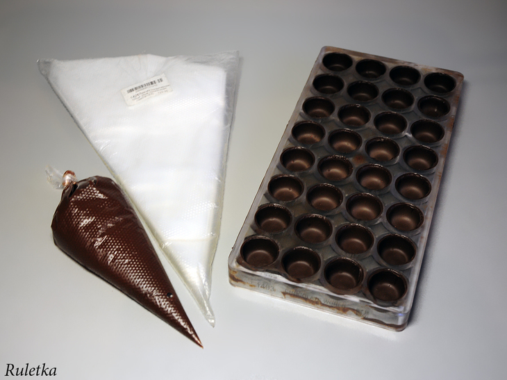 Дуэт. шоколадные конфеты "чувственность".: шаг 12