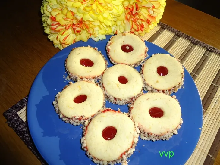 Печенье alfajores с клубничным пюре: шаг 5