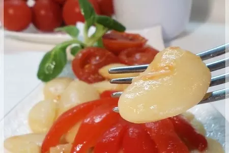 Фасоль с помидорками черри, чесноком, перцем и вдохновением от "мистраль"!: шаг 6