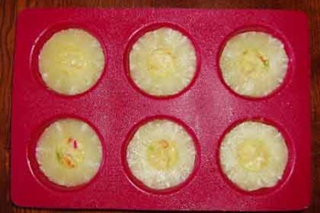 Кексы ананасовые: шаг 3