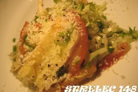 Салат из капусты с "brie" и "parmigiano reggiano".: шаг 4