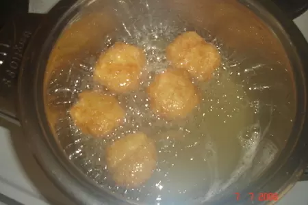Суп с сырными лепёшечками: шаг 8