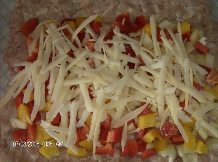 Рулет "мозаика": шаг 5