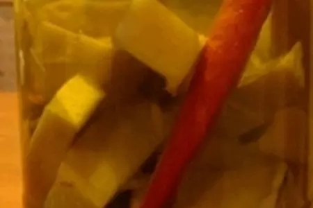 Маринованный сыр "аттический": шаг 4