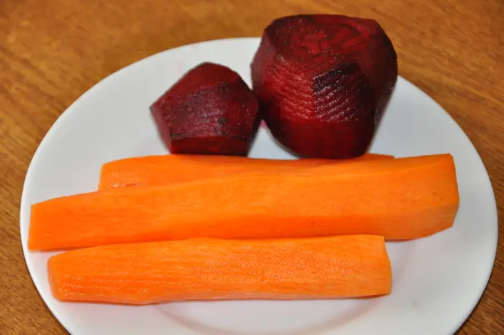 Салат с запеченными овощами: шаг 1
