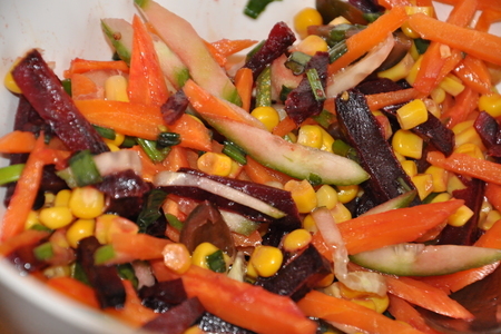 Салат с запеченными овощами: шаг 2