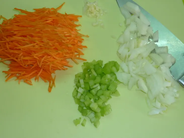 Чечевица с овощами "утомленные солнцем (духовкой)....": шаг 2