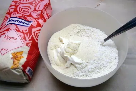 Десерт из манки с кокосом. восточное лакомство: шаг 2