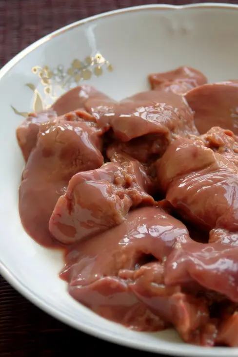 Яблоки запеченные с нежным куриным паштетом под ежевичным соусом: шаг 1