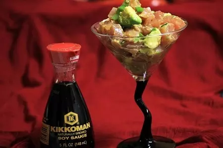 Киккоманимся с тунцом и авокадо: шаг 6