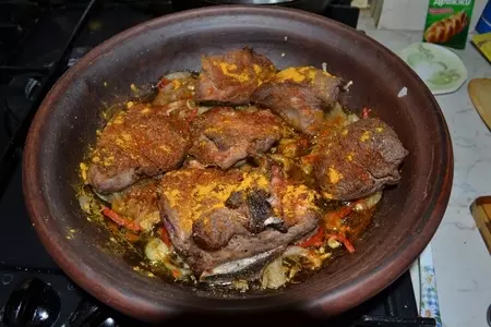 Тажин с бараниной и овощами.: шаг 1