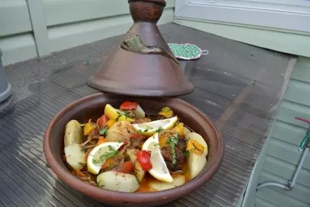 Тажин с бараниной и овощами.: шаг 5
